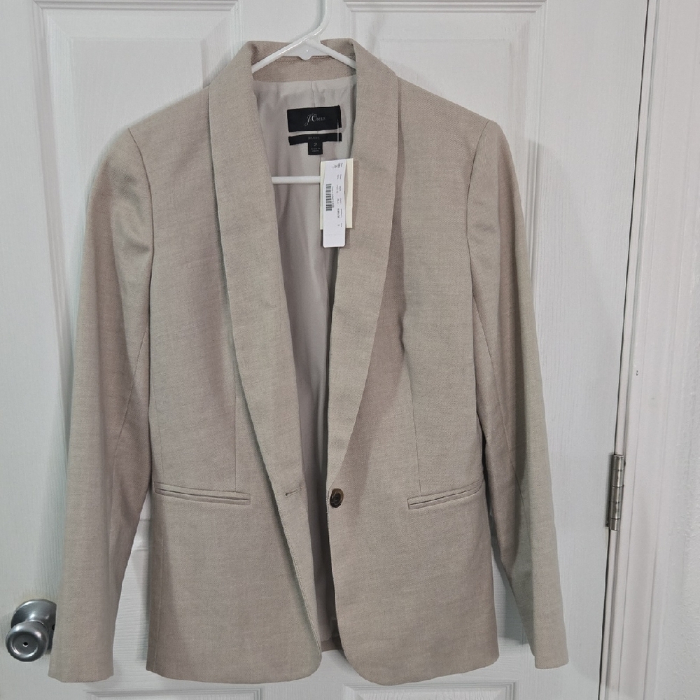 J. Crew Beige Blazer